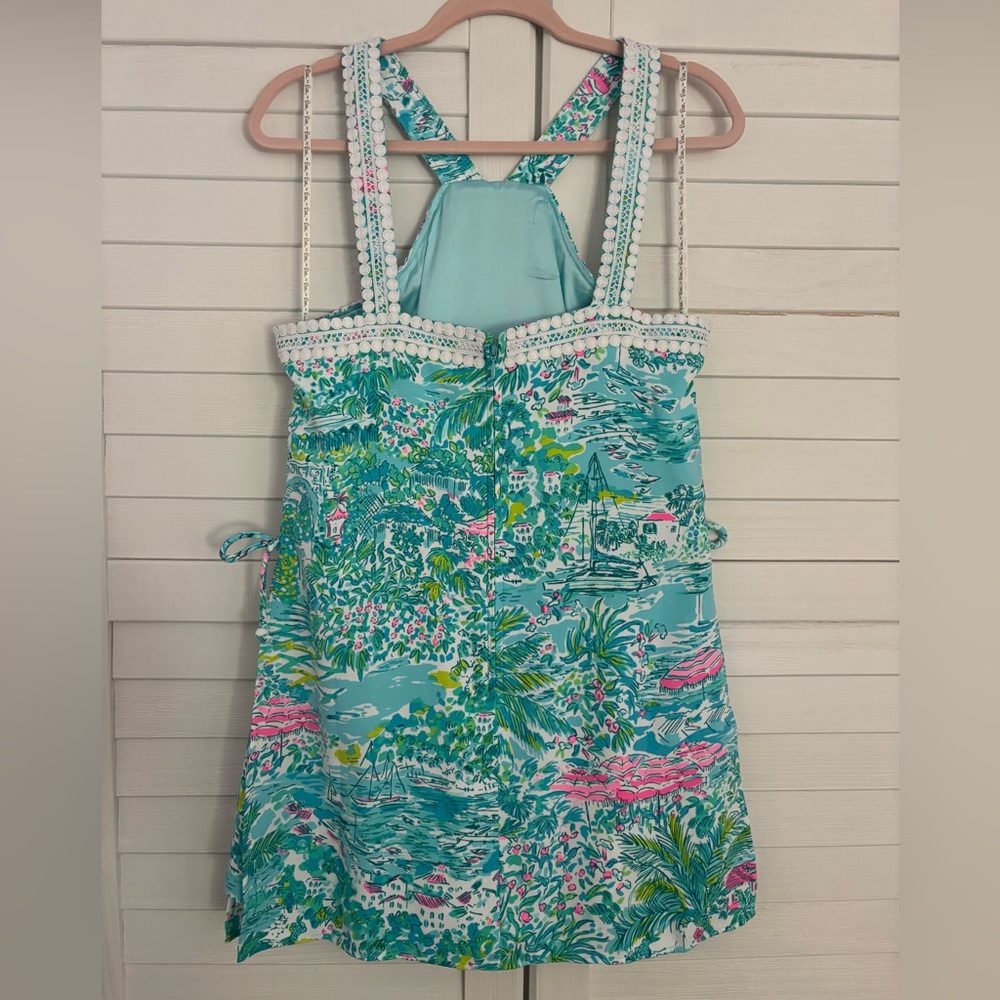 Lilly Pulitzer Ryder Romper Sunshine City 8 - Picture 4 of 6